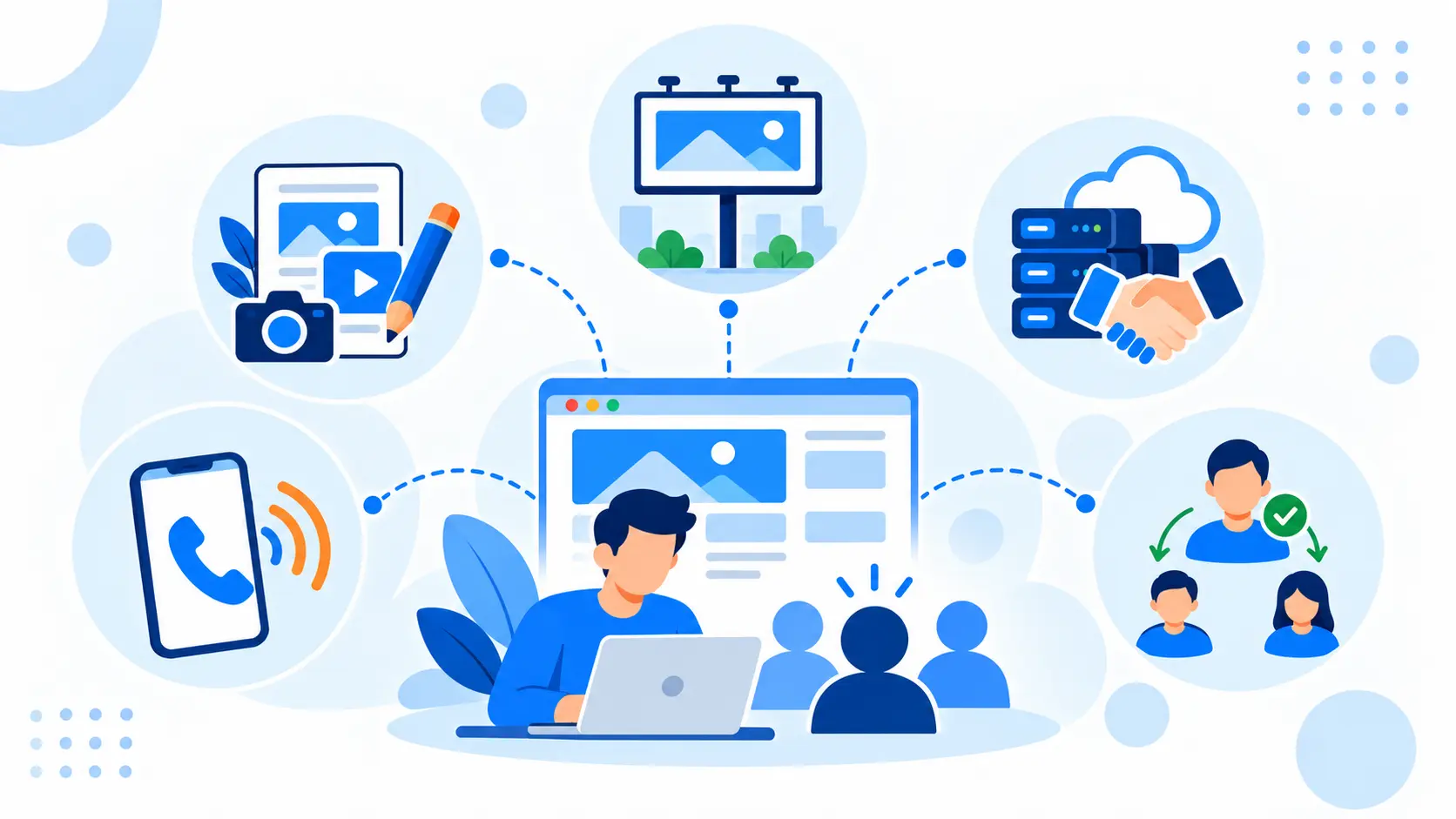 به یک روش جذب مشتری وابسته نباشید