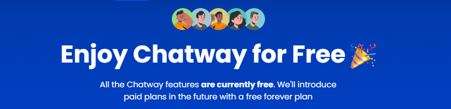 استفاده رایگان از Chatway 