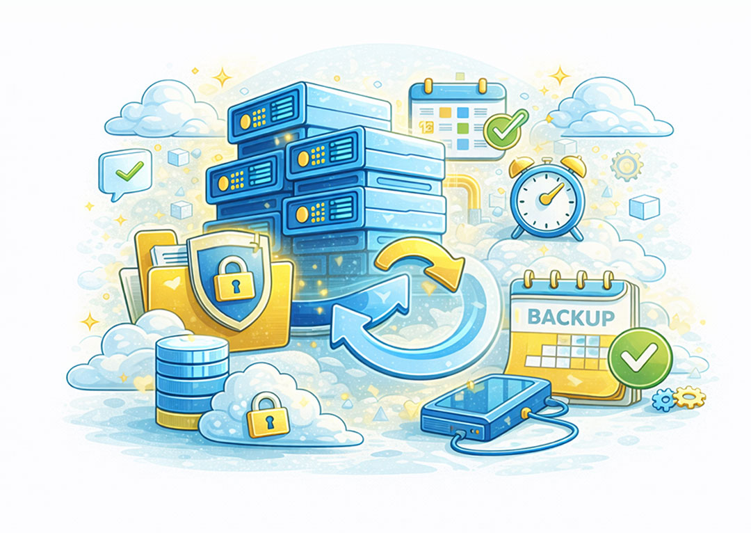 سیستم بکاپ‌گیری منظم